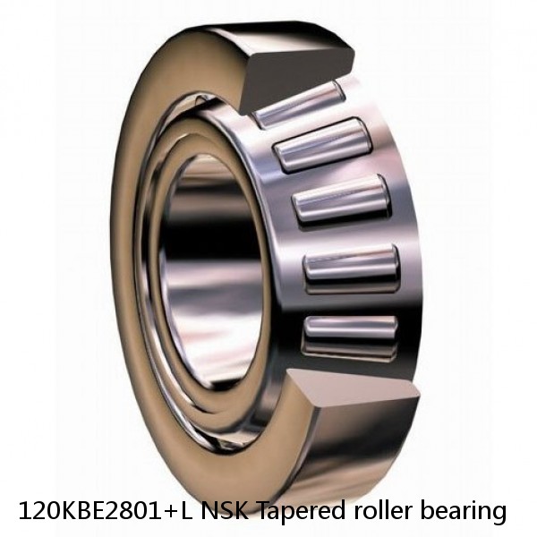 120KBE2801+L NSK Tapered roller bearing