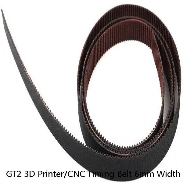GT2 3D Printer/CNC Timing Belt 6mm Width Fiberglass Reinforced - Various Lengths