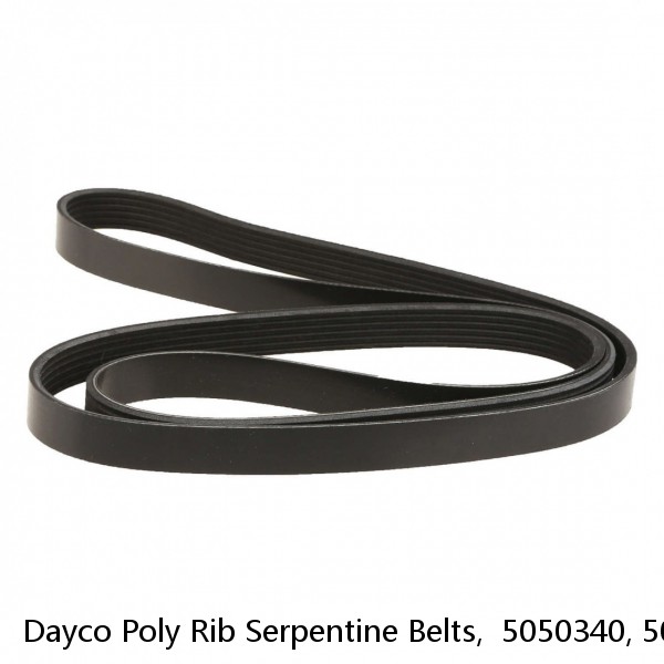 Dayco Poly Rib Serpentine Belts,  5050340, 5040425, Lot of 2