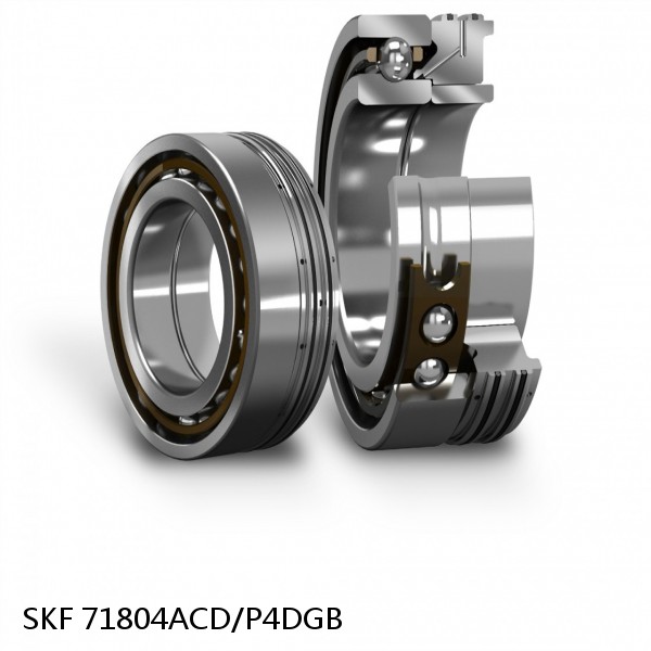 71804ACD/P4DGB SKF Super Precision,Super Precision Bearings,Super Precision Angular Contact,71800 Series,25 Degree Contact Angle #1 small image