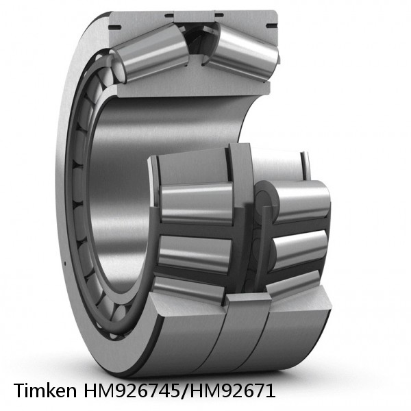 HM926745/HM92671 Timken Tapered Roller Bearing Assembly #1 small image
