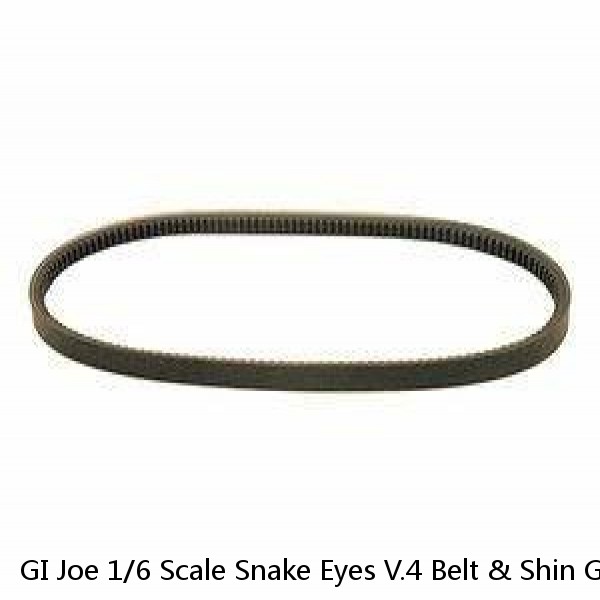 GI Joe 1/6 Scale Snake Eyes V.4 Belt & Shin Guards For 12 Inch Action Figures #1 small image