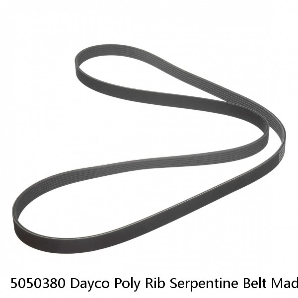 5050380 Dayco Poly Rib Serpentine Belt Made In USA 5PK0965 Length 38" #1 small image