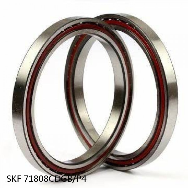 71808CDGB/P4 SKF Super Precision,Super Precision Bearings,Super Precision Angular Contact,71800 Series,15 Degree Contact Angle #1 image