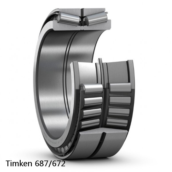 687/672 Timken Tapered Roller Bearing Assembly #1 image
