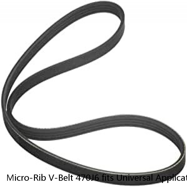 Micro-Rib V-Belt 470J6 fits Universal Applications #1 image